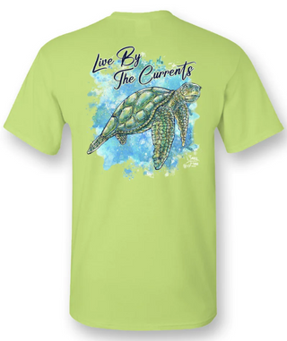 "Live By The Currents" Tee