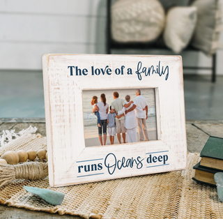 The Love of a Family Runs Oceans Deep - Picture Frame