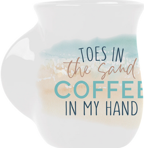 Toes in The Sand Coffee In My Hand Cozy Mug