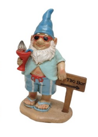 Coastal Resin Gnome Figurine *2 assorted*
