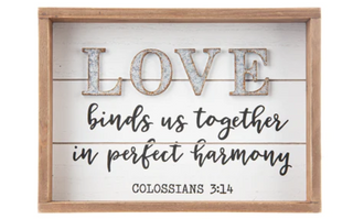 Love Binds Us Shadow Box