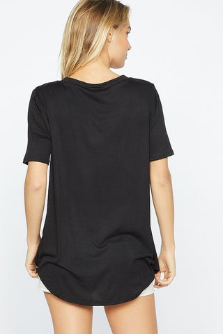 Strapped Up V-Neck Top - Available in 3 Colors!