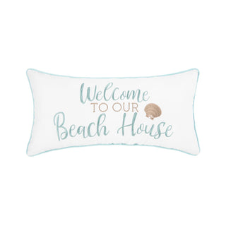 Welcome To Our Beach House Pillow