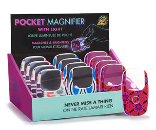 Pocket Magnifier w/LED, 3
