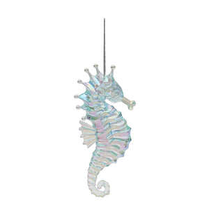 Iridescent Seahorse Ornament
