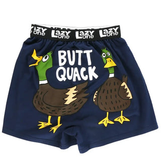 Butt Quack Men's Duck Funny Boxer
