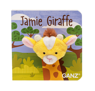 Jamie Giraffe Finger Puppet Book