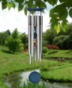 Chakra Chime - Seven Stones, Large, Blue