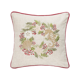 Sandy Holiday Pillow