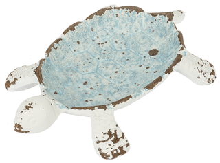 Blue Ombre Turtle Trinket Dish