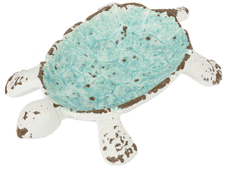 Blue Ombre Turtle Trinket Dish