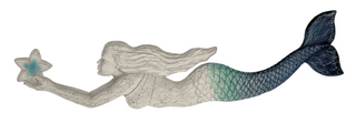 Blue Ombre Mermaid Wall Decor