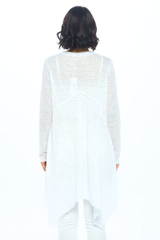 Layton Cardigan in White