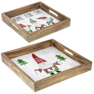 "Christmas" Gnome Tray *2 Sizes*