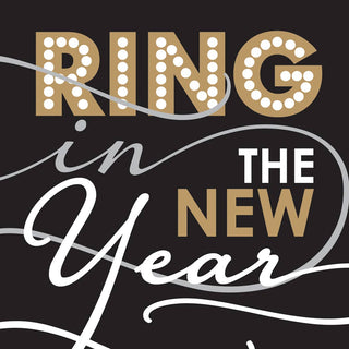 Rosanne Beck - Ring in the New Year Christmas Paper Cocktail