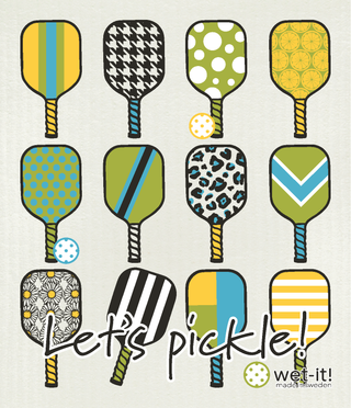 Pickle Paddle Fun Swedish Cloth