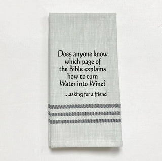 Tea Towel - Does anyone know which page of…