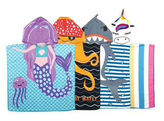Kids Beach Towels - 4 Styles Available