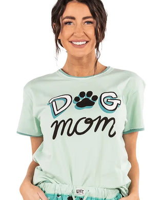 Dog Mom Women's Regular Fit PJ Tee