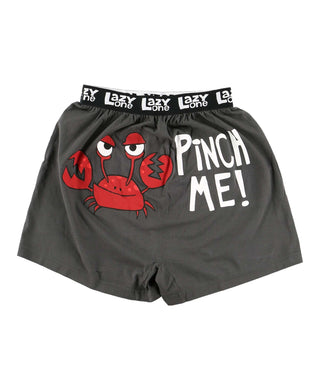 Pinch Me! Men's Crab Funny Boxer