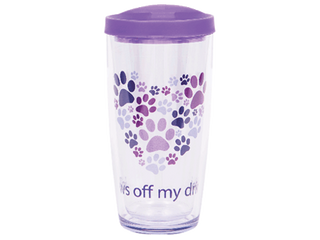 Paws Off My Drink Insulated Tumbler