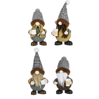 Coffee Gnome Figurines *8 Assorted*