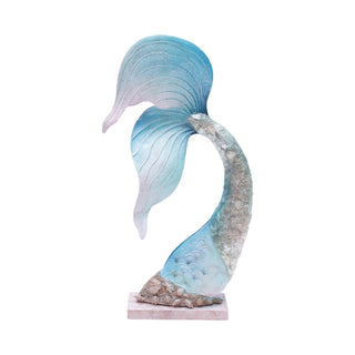 Shimmery Mermaid Tail Figurine