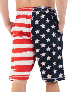 Stars & Stripes Men's Pajama Shorts