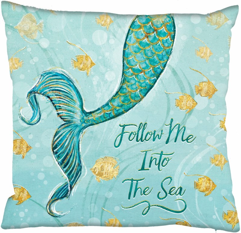 Buy Follow Me into the Sea Mermaid Tail Pillow at Mermaid Cove for only ...