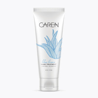 Caren Hand Treatment - Blue Linen - 4 ounce