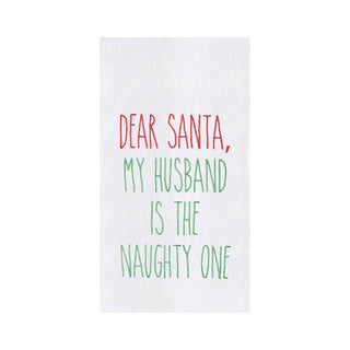 Husband Naughty One Kitchen Towel