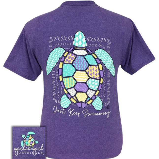 Sea Turtles Swim Classic Cotton T-Shirt