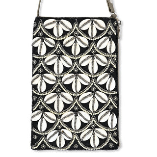 Cowrie Pattern Club Bag