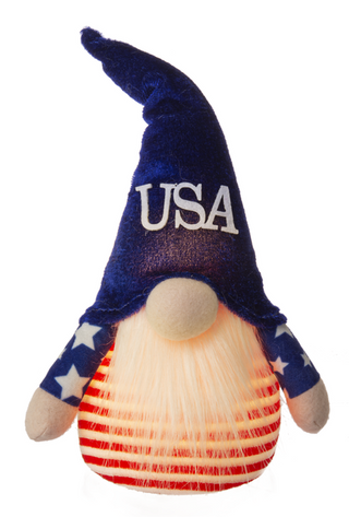 LED Patriotic Gnomes * 2 Assortment*