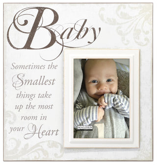 Baby Scripts Picture Frame