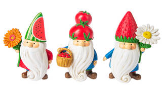 Fruit & Vegetable Garden Gnomes *6 Styles*