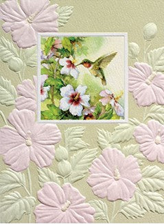 Hummingbird Hello Blank Cards Boxed Set of 9