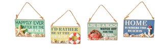 Beach Sign Ornament *4 Styles*