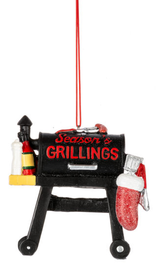 Grill Ornament - Season's Grilling