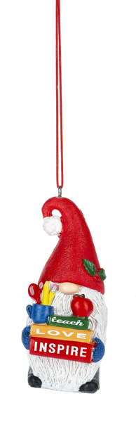 Gnome Teacher Ornament