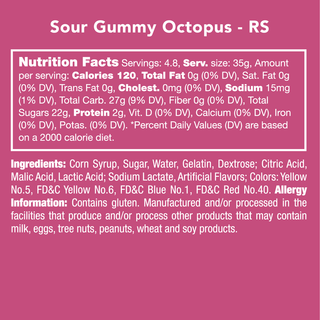Sour Gummy Octopus
