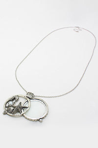 Sea Charm Magnifying Glass Necklace