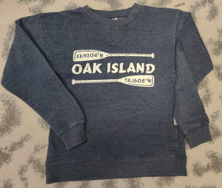 Unisex Sweatshirt Boat Oars Oak Island