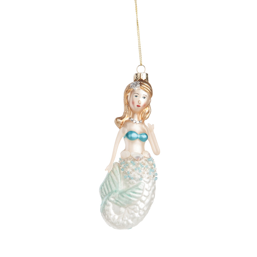 Buy Seashell Mermaid Ornament at Mermaid Cove for only $19.99