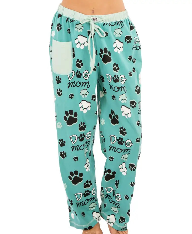 Dog Mom Women s Regular Fit PJ Pant Mermaid Cove