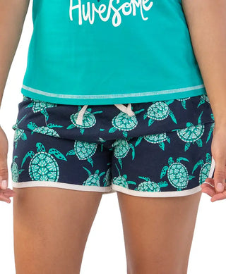 Turtley Awesome Women's PJ Shorts