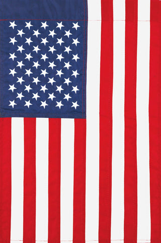 American Applique Garden Flag