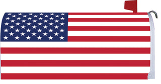 American Flag - Mailbox Makeover