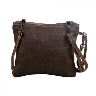 Freckled Leather & Hairon Bag