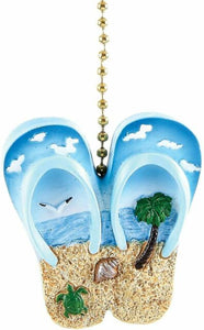 Beachy Flip Flops Ceiling Fan Pull